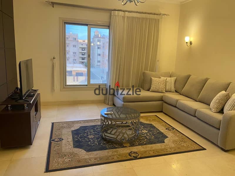 studio 88m furnished for rent at the village compound new cairo 0