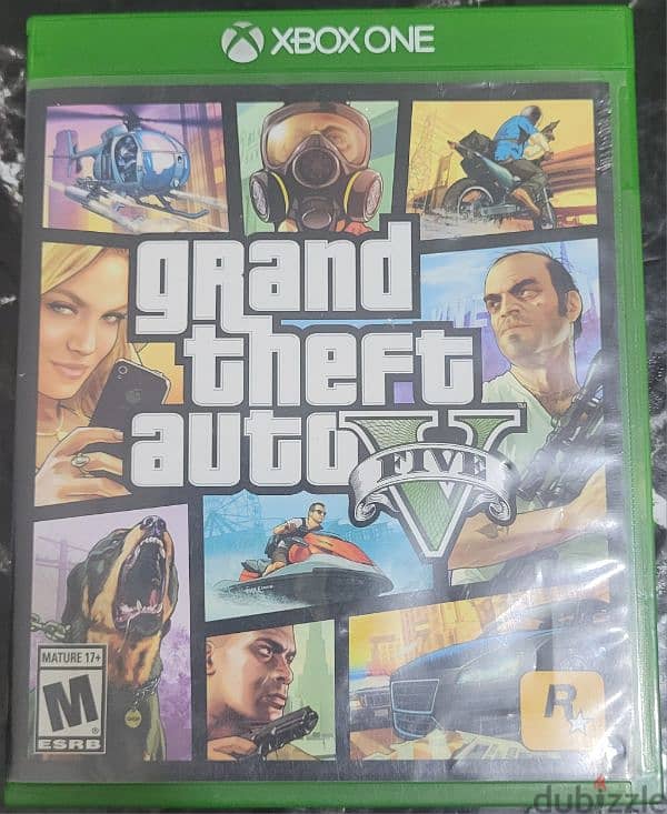 GTA V & Battery Rechargeable For All Xbox 1