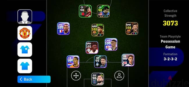 حساب بيس efootball pes 2025