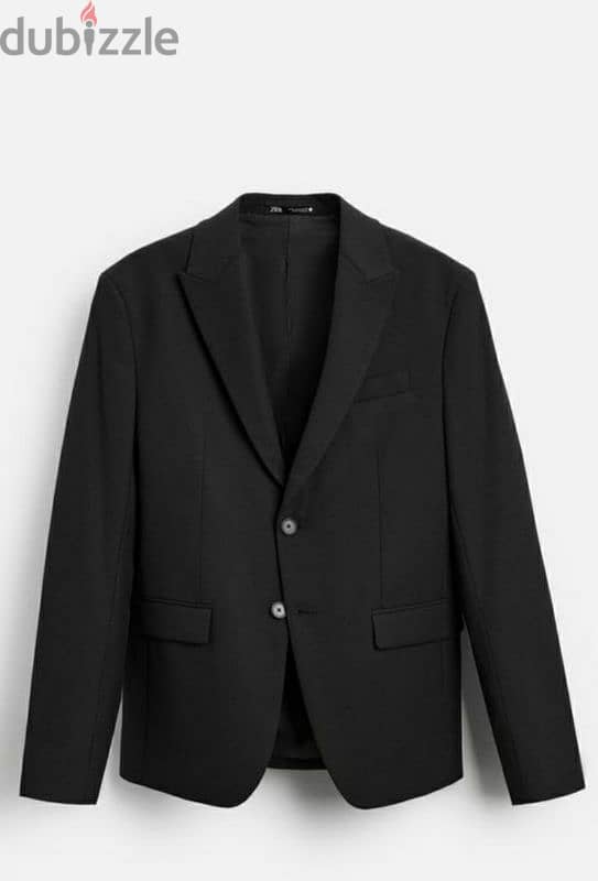 Zara full  black suit 0