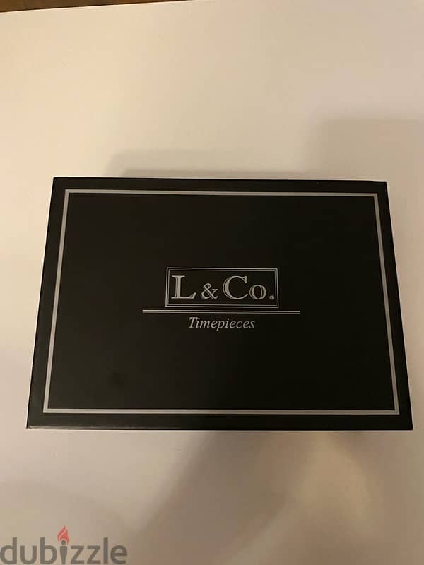 ساعه L&CO بمحفظة و قلم 1