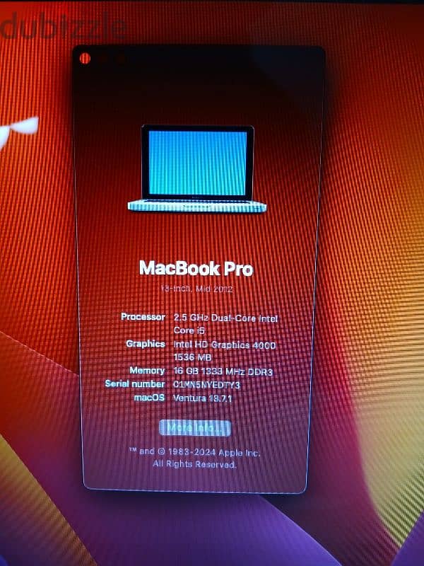 Macbook pro for sale 2