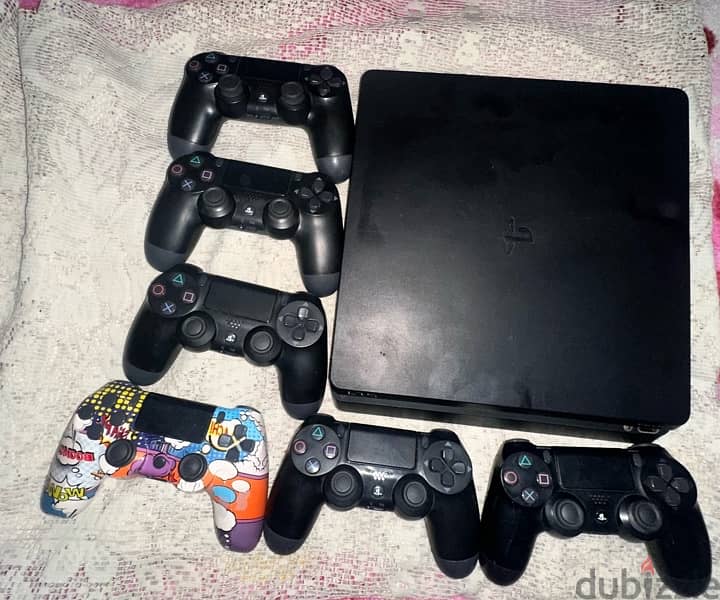 PS4  slim 500gb 0