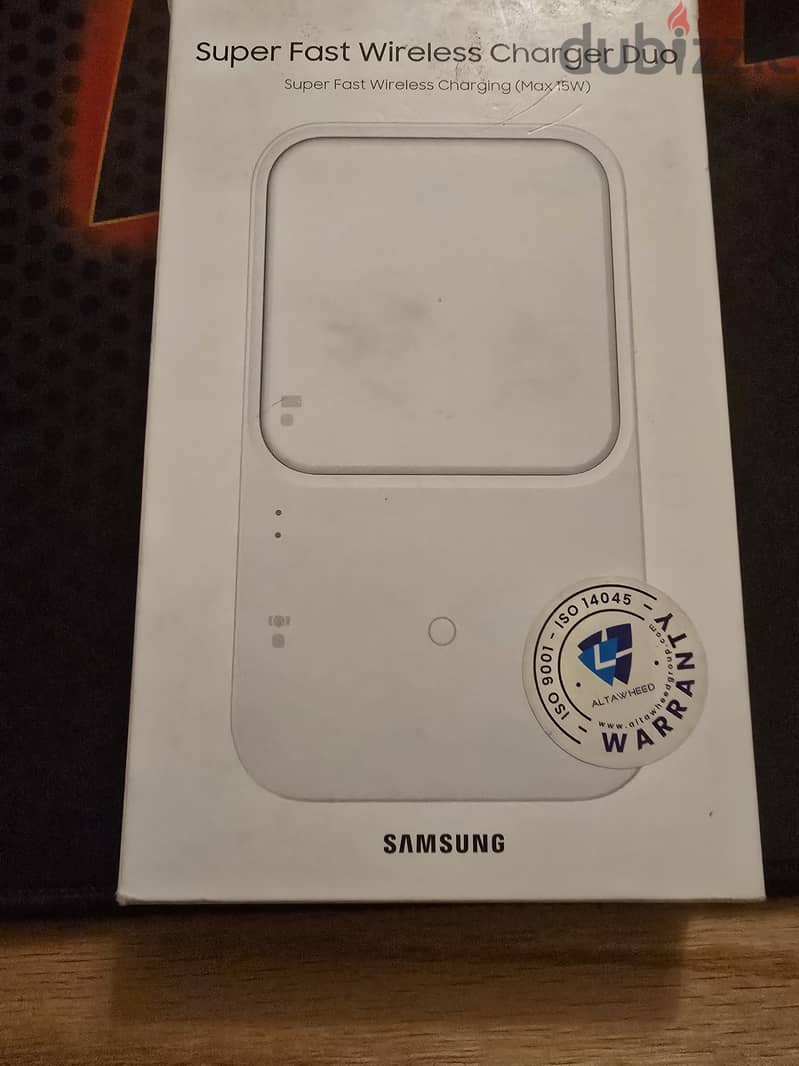 Samsung Super Fast Wireless Charger Duo كسر زيرو 0