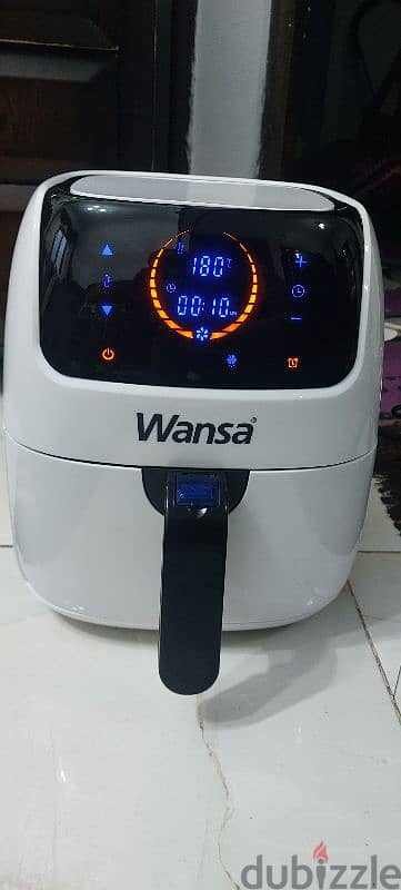 اير فراير قلايه هوائيه وانسا وارد كويت ديجيتال بالكامل air fryer wansa 0