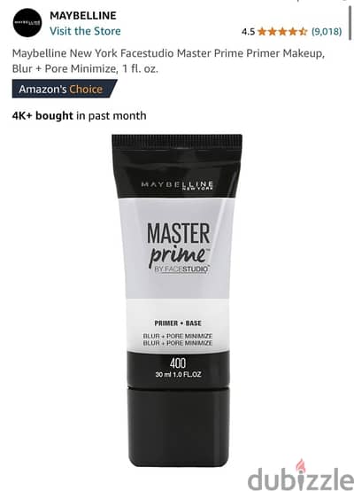 Maybelline primer + Pore Minimize