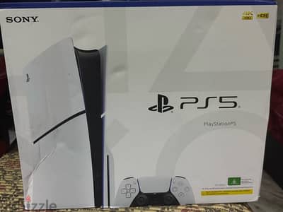 PlayStation 5 slim CD & Hard Disc New “Carton Not open”