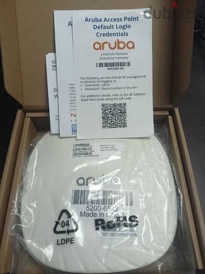 Aruba Access Point AP505 + Wall Mount