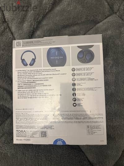 Sony WH-XB910N Wireless NC XB Headphone - Blue