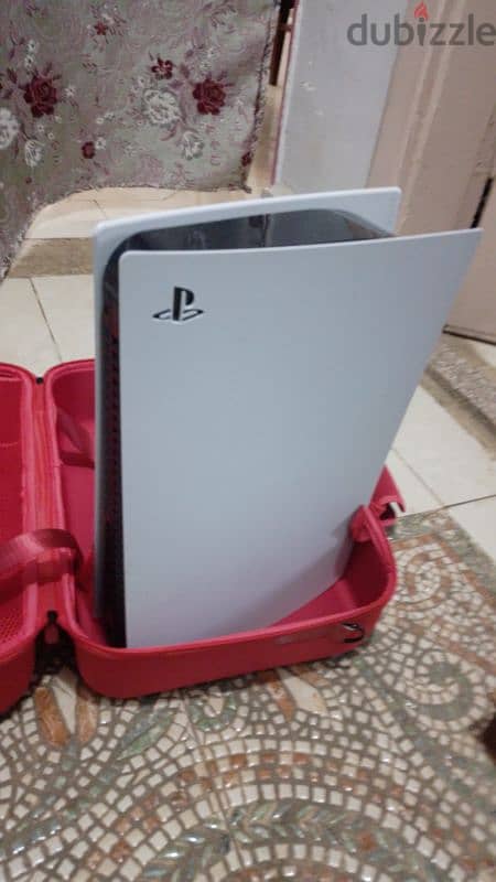 Playstation 5 With Original Controller And Original Headset And Bag 1