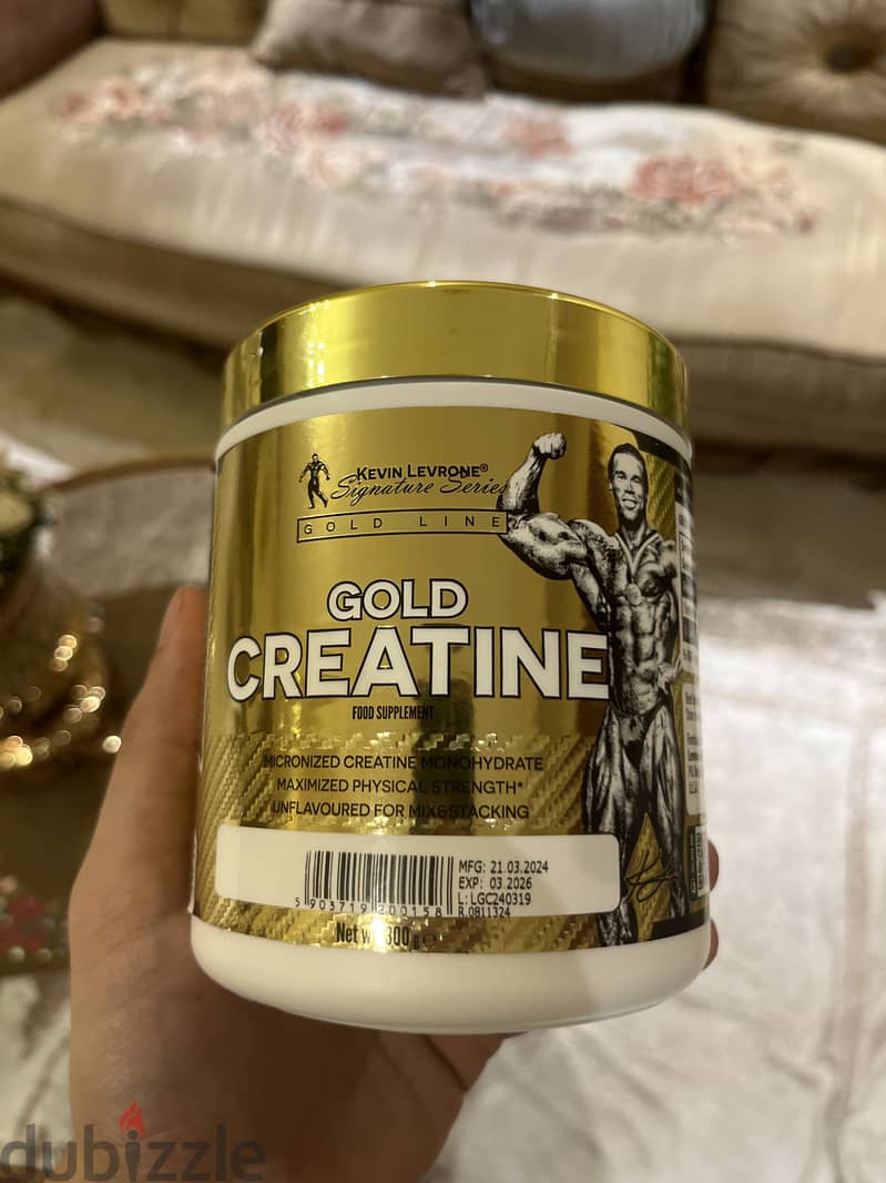 مكمل كرياتين جولد Levrone Gold Creatine Kevin – 60Serving -300G 0