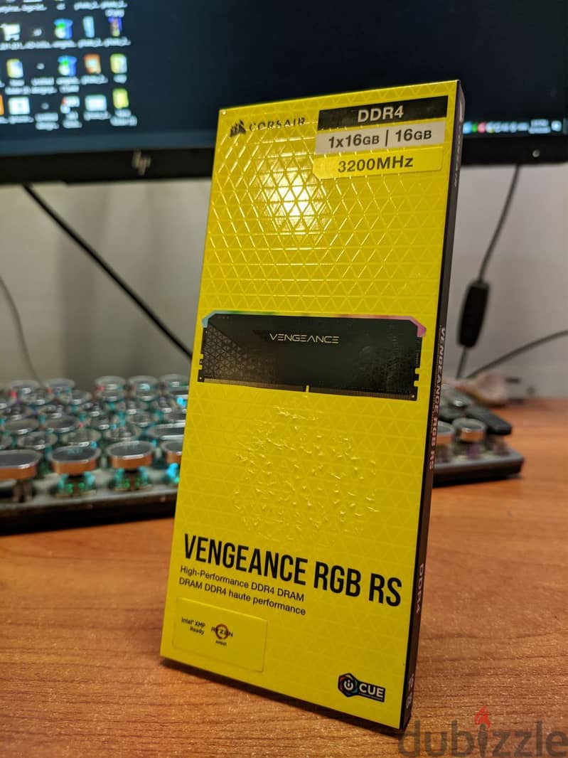 CORSAIR VENGEANCE RGB RS 16GB 1 x  DRAM 3200MHz 0