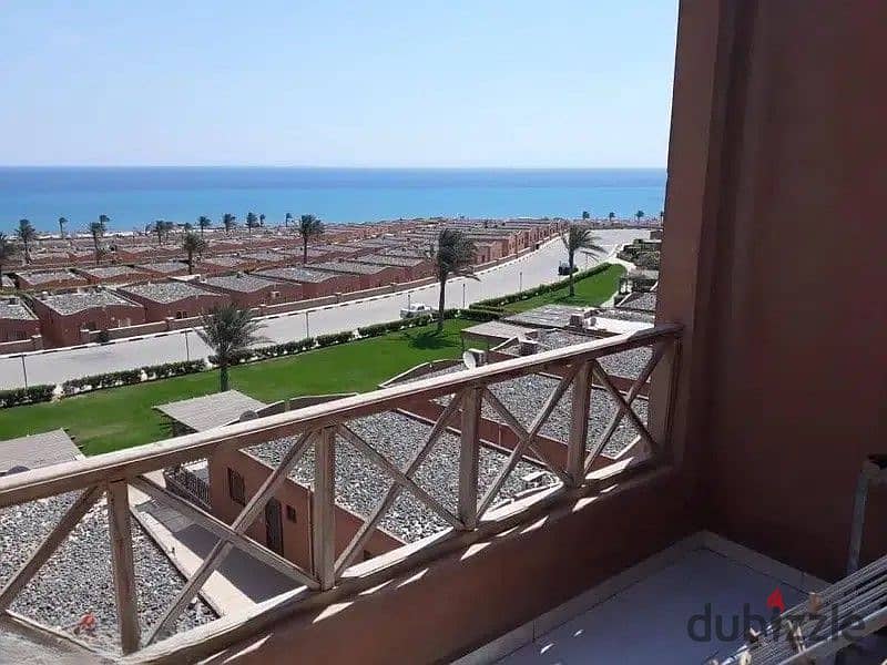 بخصم ربع التمن. . شاليه متشطب سوبر لوكس Sea View 3 غرف وحمامين بسعر خيالي للبيع بالتقسيط في العين السخنة 0