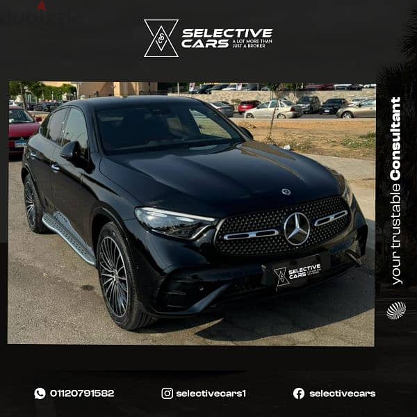 Mercedes GLC 300 Coupe 2024 Night package 2.800 km 0