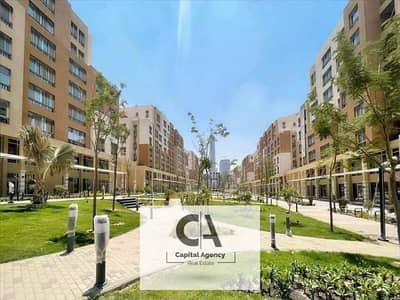 With only 5% down payment, I own an apartment for sale 3 rooms fully finished Ready to move In the heart of the capital Al Maqsad Compound