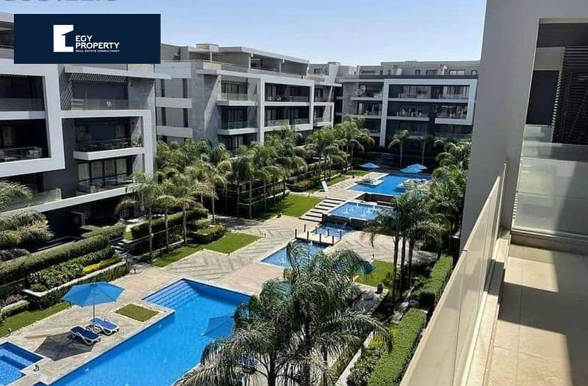 Apartment with Water features View for Sale in La Vista New Cairo Lowest price Ready to Move 0