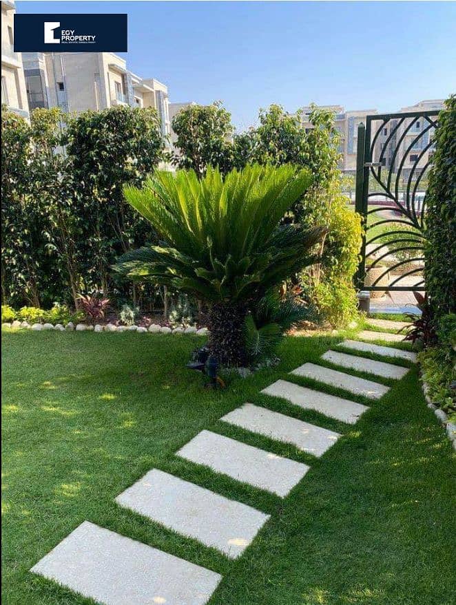 Ready to Move Apartment with Garden For Sale in New Cairo under market Price 0