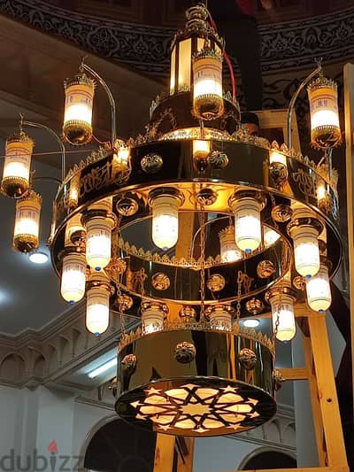 mosque chandelier200sm. norislam factory. Egypt