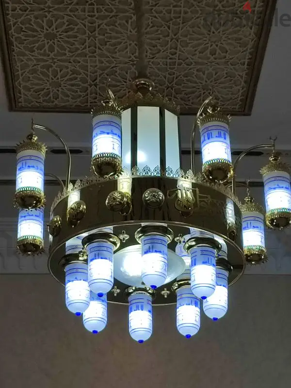 islamic chandelier200sm.  norislam factory. Egypt