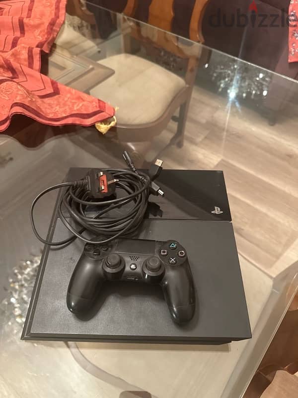 Playstation 4 (FAT 500GB) with FREE Joystick and HDMI cable 0