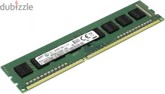 2x4 giga ram ddr3 Samsung 1600mhz