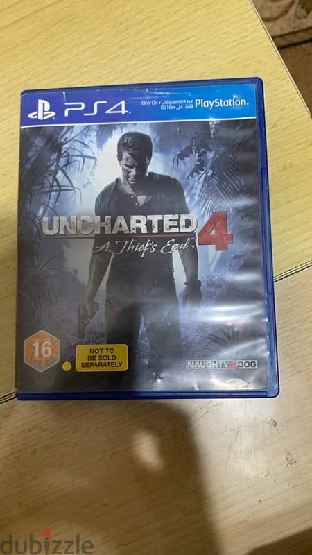 Uncharted 4 مستعمل خفيف 0