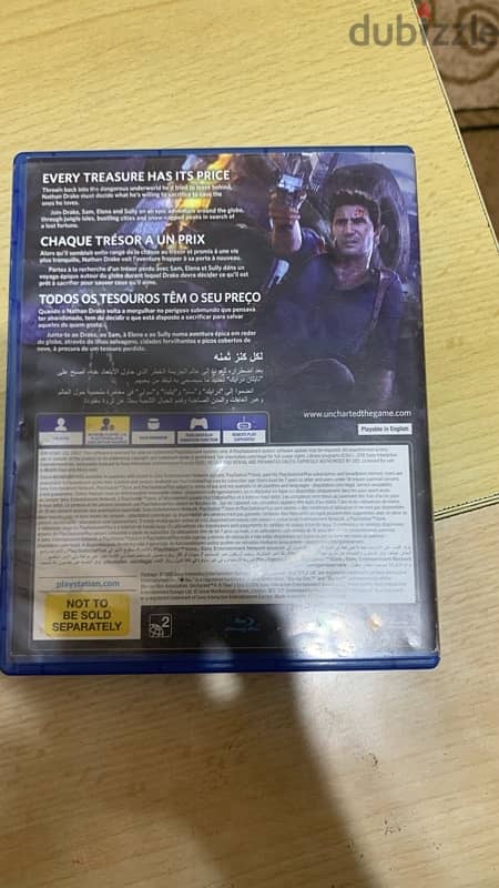 Uncharted 4 مستعمل خفيف 3