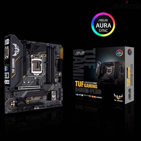 Core i5 10400f + Asus Tuf Gaming b460m plus + RAM 16GB 2