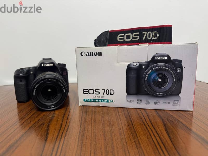 Canon EOS 70D + 18-135mm STM Lens 2