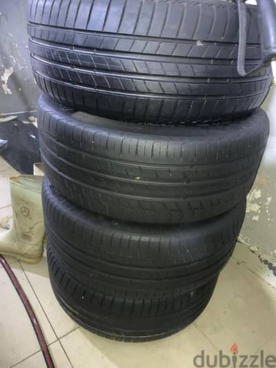 bridgestone tiers 18/225/45 للبيع كاوتش انتاج ٢٠٢٢