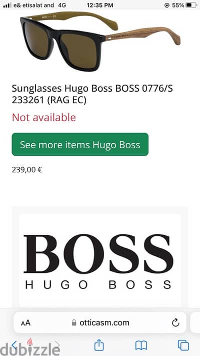 Sunglasses  Hugo Boss