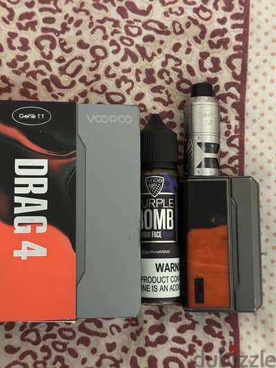 Drag 4 و tank brunhilde و liquid premium vgod