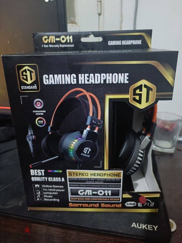 ST-Standard GM-011 Stereo Gaming Headset 7.1 Surround Sound 1