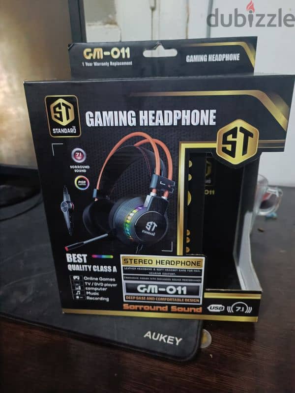 ST-Standard GM-011 Stereo Gaming Headset 7.1 Surround Sound 3