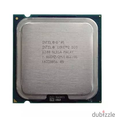 Intel core 2 duo E6300 1.86Ghz