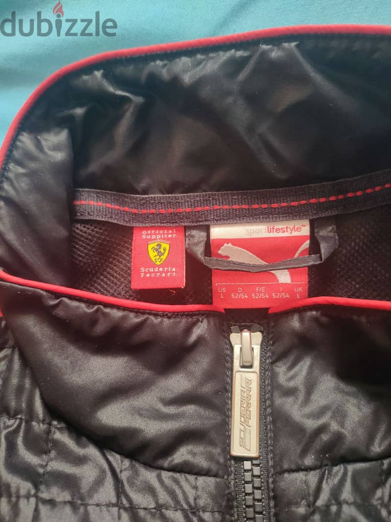 جاكيت بوما فيراري اوريجنال puma ferrari scuderia jacket 2