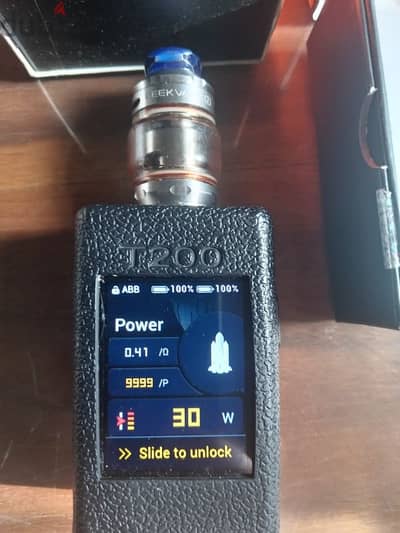 geek vape t200 touch 5.5+ 8ml brunhild 103 rta dual 200w silver 18650