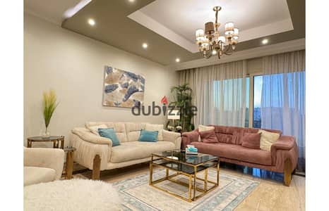 شقة  للايجار في اسكان الجامعه الامريكيه بفرش فندقي