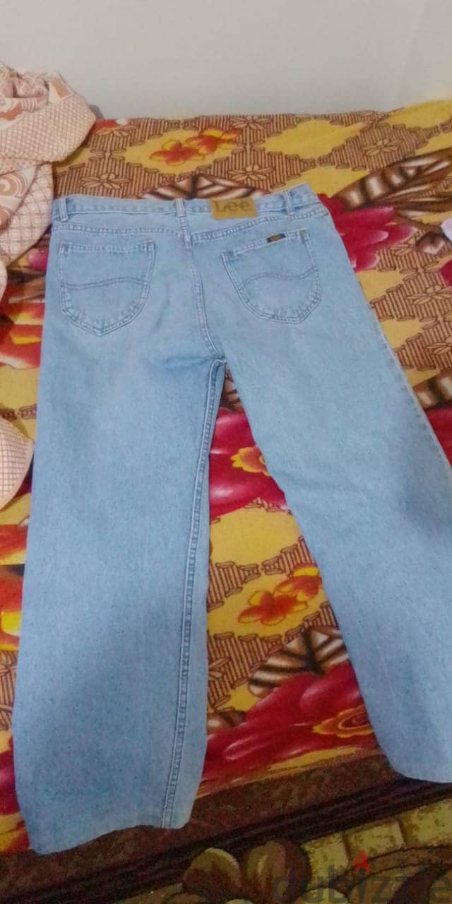 Vintage Original Lee Pants بنطلون جينز ليي اصلي فينتج 5