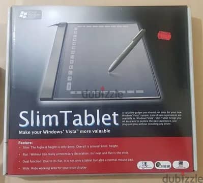 Slim Tablet for PC  للكمبيوتر لوحة كتابة ورسم وتخطيط