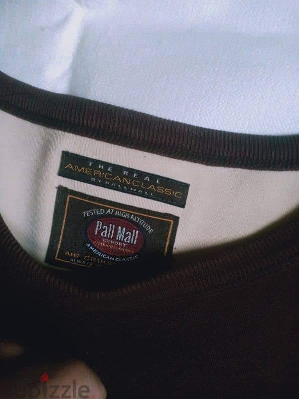 سويتشرت Pall Mall  اوريجنال مقاس لارج يلبس إكس لارج 4