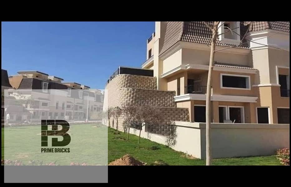 Villa for sale in Sarai Mostakbal City Compound at the lowest price from Madinet Misr Company 0