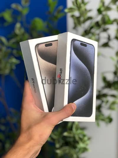 عروض علي iPhone 15 pro max جديد متبرشم بضمـــــــــان وفاتورة معتمده