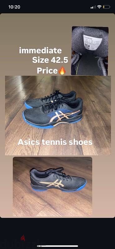 ASICS tennis shoes 3