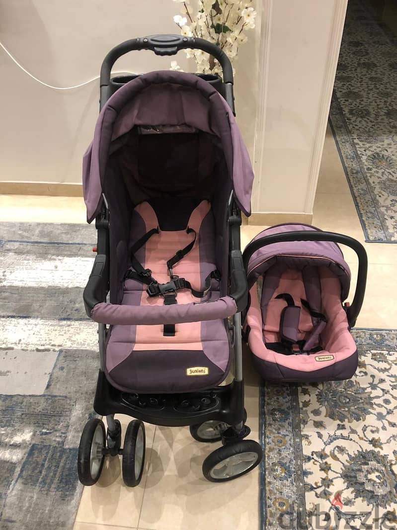 Juniors Car seat + stroller 0