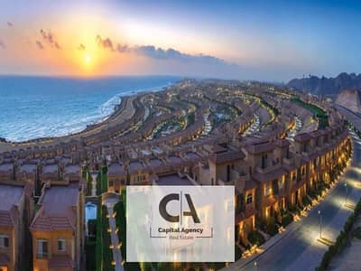 Own a fully finished chalet directly on the sea With only 5% down payment and installments for the longest period In the best areas of Ain Sokhna