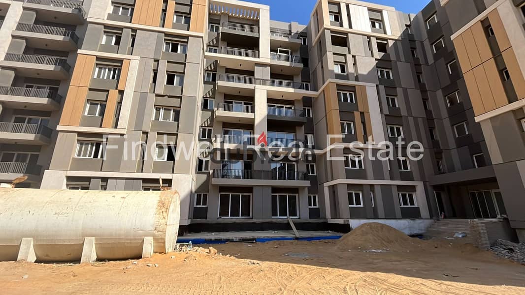 Apartment 177m for sale Hap town Hassan Allam in the best phase with a very good price and installments 0