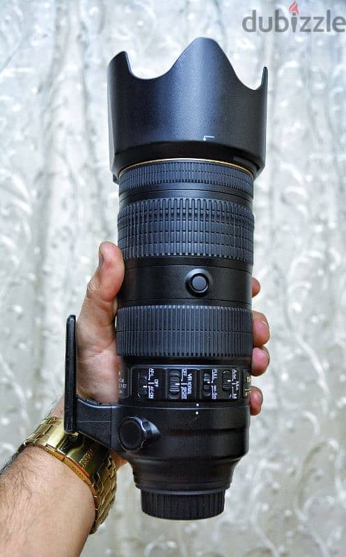 أحدث إصدار Lens NIKON 70-200mm F2.8E FL ED VR III 3