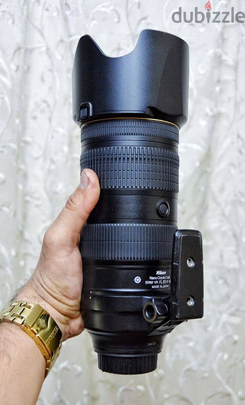 أحدث إصدار Lens NIKON 70-200mm F2.8E FL ED VR III 5