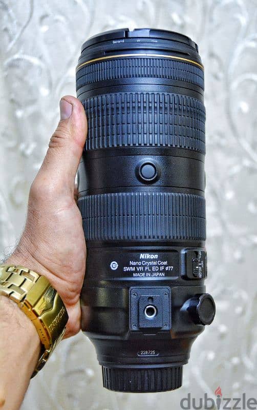 أحدث إصدار Lens NIKON 70-200mm F2.8E FL ED VR III 8